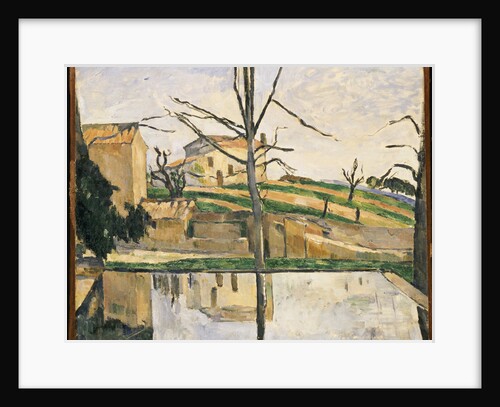 Le Bassin du Jas de Bouffan by Paul Cezanne