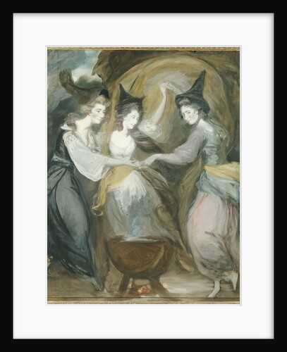The Duchess of Devonshire, Lady Melbourne and Mrs Dawson Damer as the Three Witches from Macbeth by Daniel Gardner
