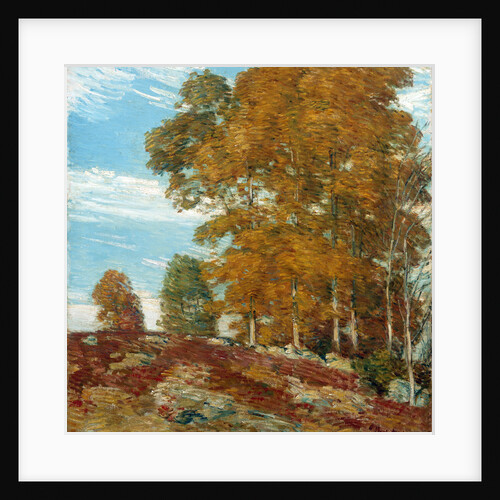 Autumn Hilltop, New England by Frederick Childe Hassam