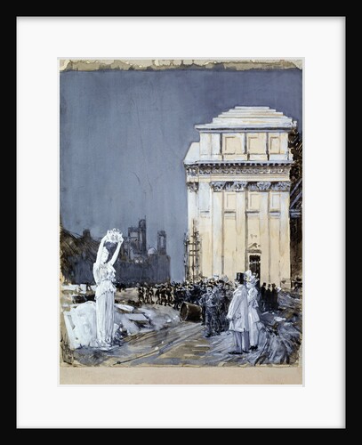 Chicago Exposition by Frederick Childe Hassam