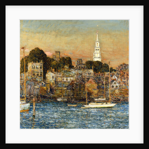 October Sundown, Newport by Frederick Childe Hassam
