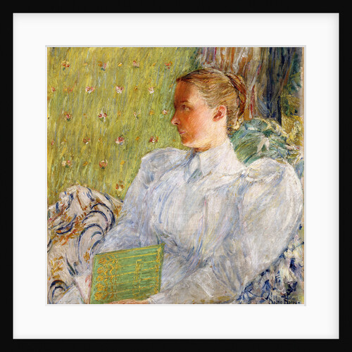 Portrait of Edith Blaney (Mrs. Dwight Blaney) by Frederick Childe Hassam