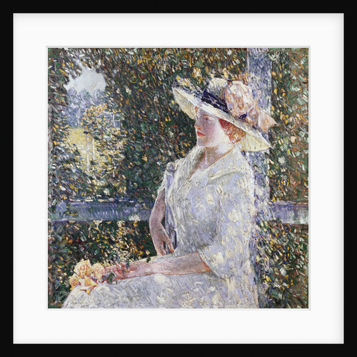 Portrait of Miss Weir by Frederick Childe Hassam