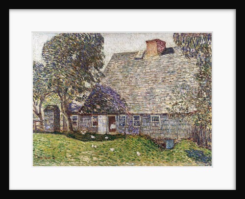 The Old Mulford House, Easthampton by Frederick Childe Hassam