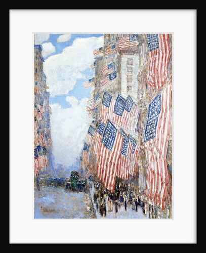 The Fourth of July by Frederick Childe Hassam