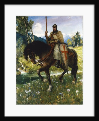Parsifal in Quest of the Holy Grail by Ferdinand Leeke