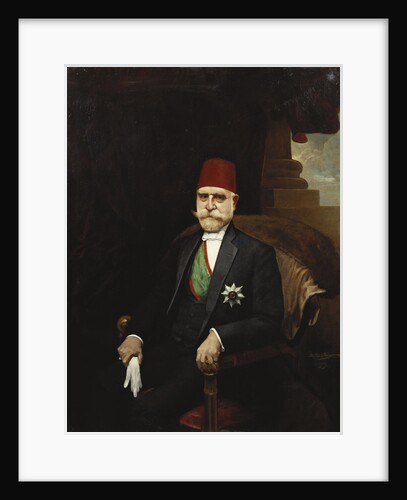 Portrait of a Turkish Ambassador by S Seberger