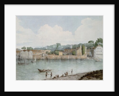 Vauxhall Stairs, from Millbank by Francis Towne