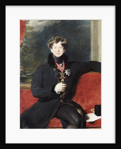 Portrait of King George IV by Thomas Lawrence and studio by Anonymous
