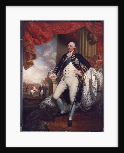Portrait of George III by Mather Brown