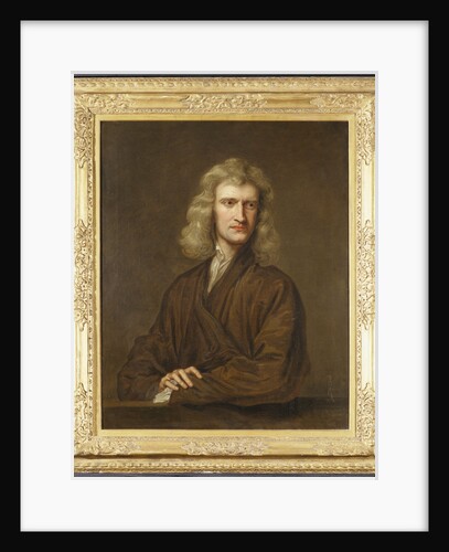 Portrait of Sir Isaac Newton by Godfrey Kneller