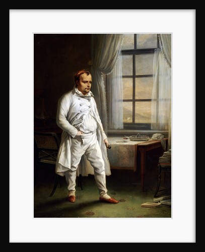 Napoleon on St. Helena by Charles Auguste Steuben