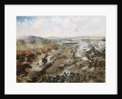 The Battle of the 5th of May by Felipe Mendoza