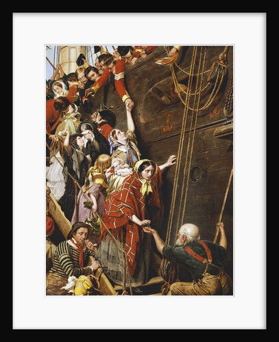 Eastward Ho! - August 1857 by Henry Nelson O'Neil