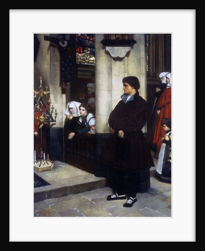 Pendant L'Office (Martin Luther's Doubts) by James Jacques Joseph Tissot