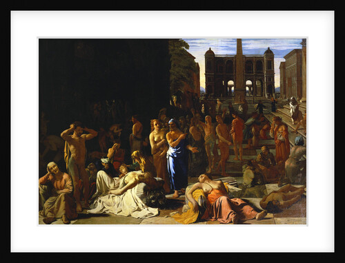 The Plague at Athens by Michael Sweerts