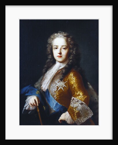Portrait of King Louis XV as a Youth attributed to Jean Ranc by Anonymous