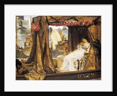 The Meeting of Anthony and Cleopatra by Lawrence Alma-Tadema