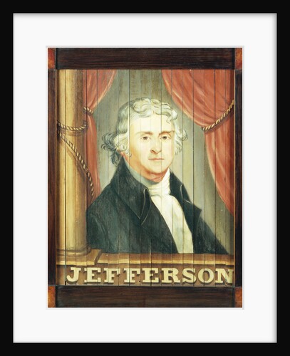 Tavern sign depicting Thomas Jefferson by Anonymous