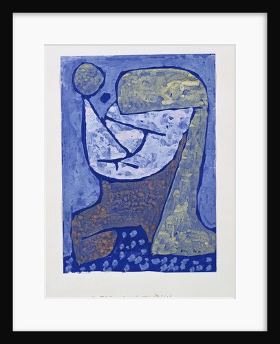 Gezcidinetes Madchen by Paul Klee