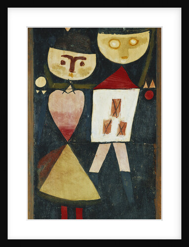 Costumed Couple by Paul Klee