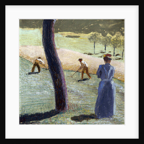 Workers in a Field at Kandern by Auguste Macke