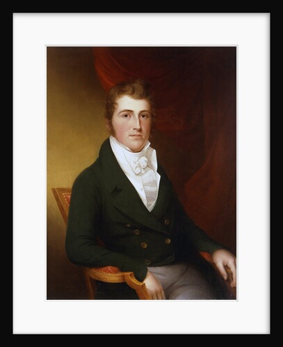 Gentleman in a Green Waistcoat by James Peale