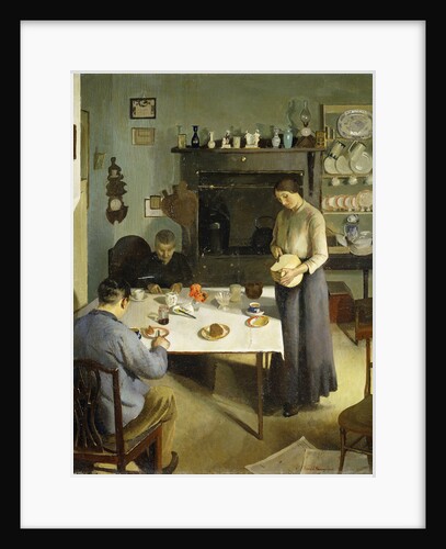 The Tea-Table by Harold Harvey