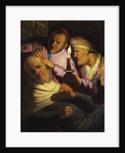 The Sense of Touch: The Stone Operation by Rembrandt van Rijn