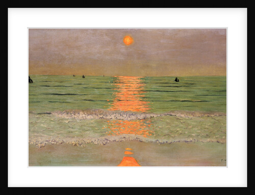 Sunset by Felix Vallotton