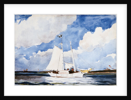 Fishing Schooner, Nassau by Winslow Homer