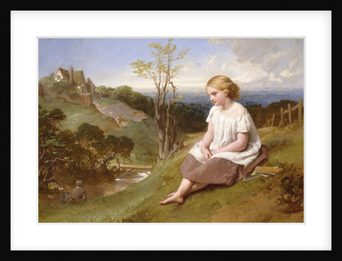Daydreaming on the River Bank by Henry Lejeune