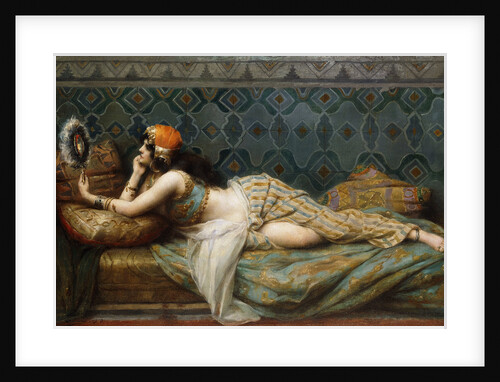 The Odalisque by Adrien Henri Tanoux