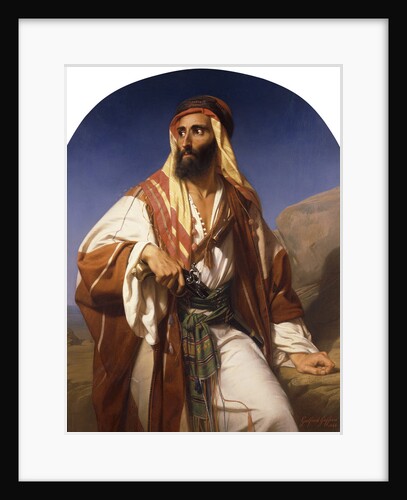 A Bedouin Chieftain by Godfried Guffens