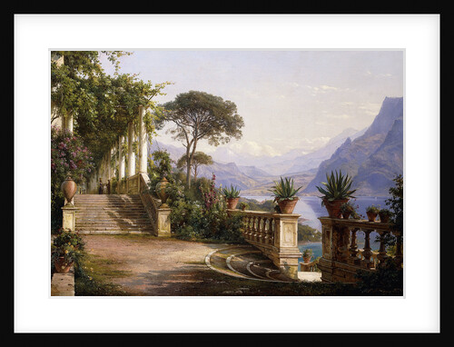Loggia Fra Como by Carl Frederic Aagaard