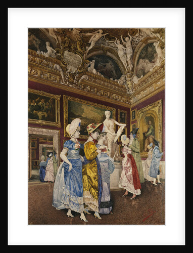 A Visit to the Pitti Palace by Giovanni Battista Filosa