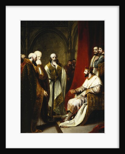 Henry III Replying to the Archbishop of Canterbury and the Bishops of Salisbury by Anonymous