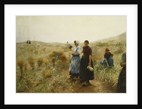 In the Fields by Olof August Andreas Jernberg