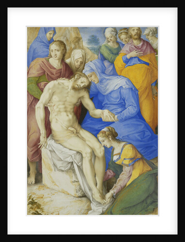 The Lamentation by Giorgio Giulio Clovio