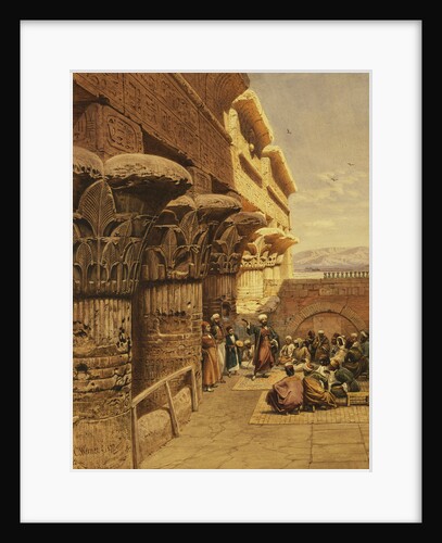 Musicians at Philae by Carl Friedrich Heinrich Werner