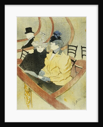 The Grand Lodge by Henri de Toulouse-Lautrec