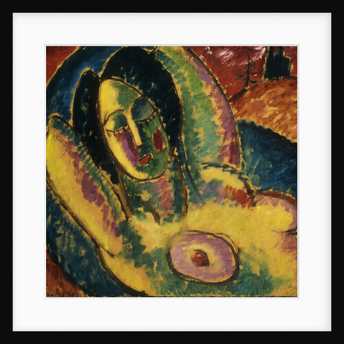Sleeping by Alexej Jawlensky