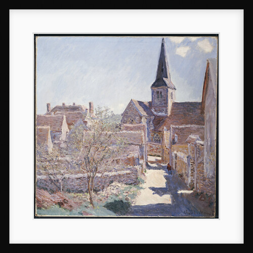 Bennecourt by Claude Monet