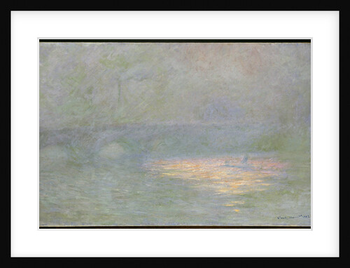 Waterloo Bridge by Claude Monet