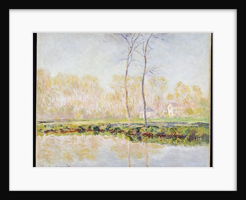 The Banks of the River Epte at Giverny by Claude Monet