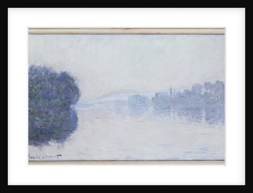 The Seine near Vernon, as Seen in the Morning by Claude Monet