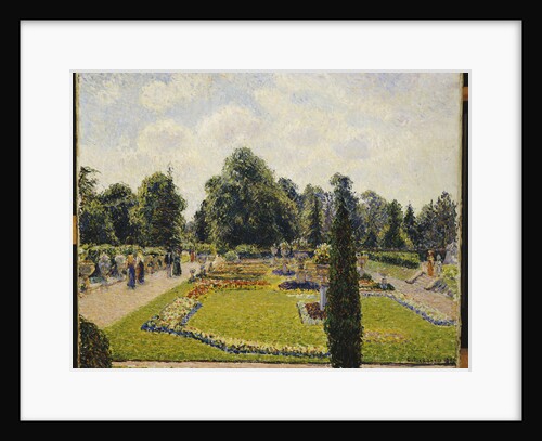 Kew Gardens, the Path to the Main Greenhouse by Camillle Pissarro
