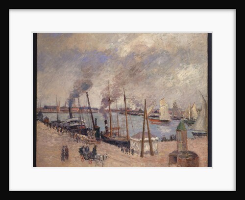 The Port at Le Havre by Camillle Pissarro