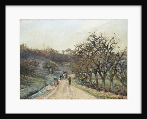Orchard near d'Osny by Camillle Pissarro