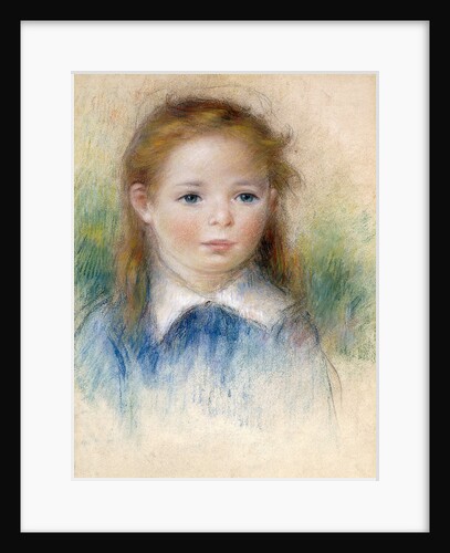 Portrait of a Girl by Pierre-Auguste Renoir